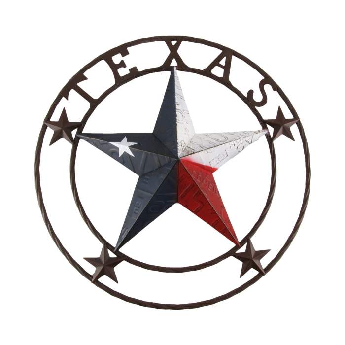 Texas star outdoor decor