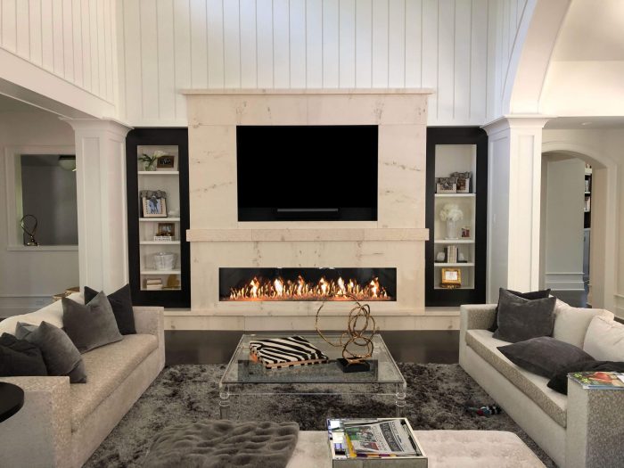 Modern fireplace decor ideas