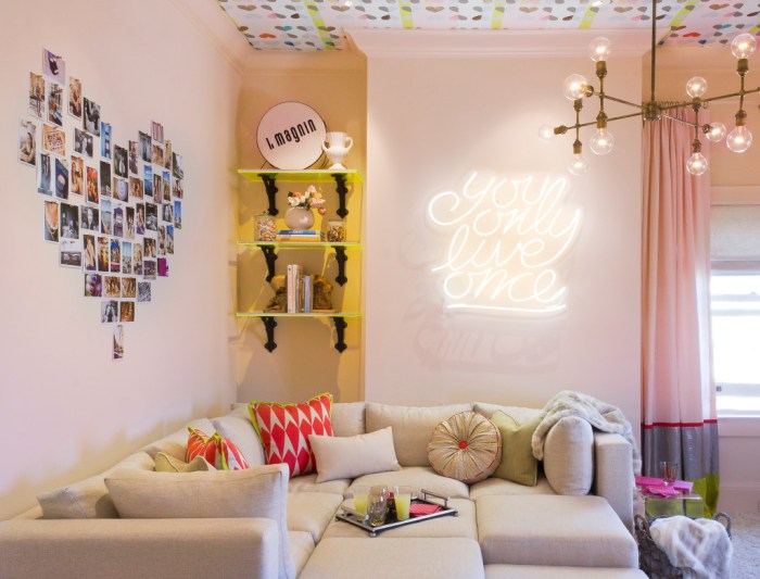 Neon room decor ideas