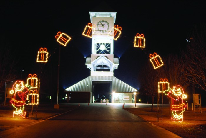 Commercial outdoor christmas decor