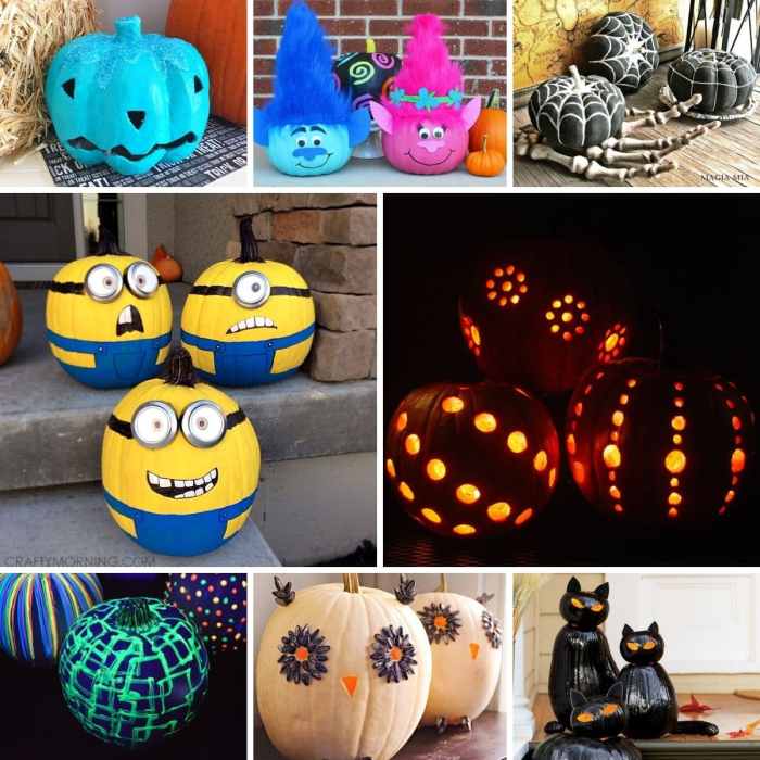 Halloween outdoor pumpkin decor