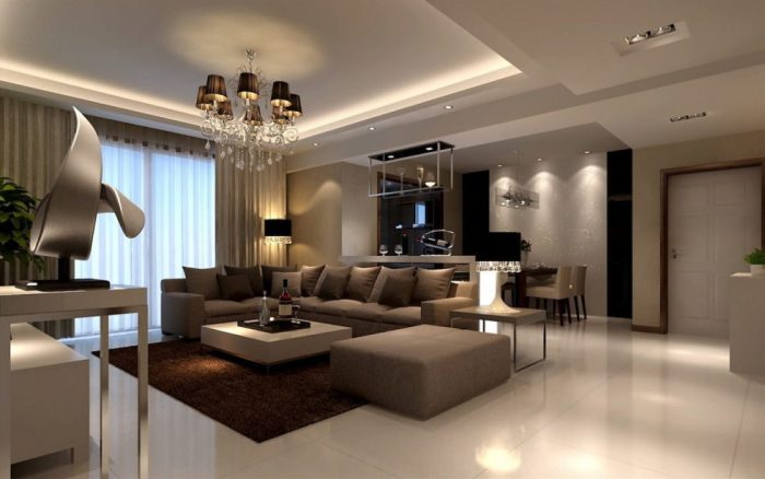 Brown living room decor ideas