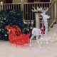 Reindeer christmas decor outdoor