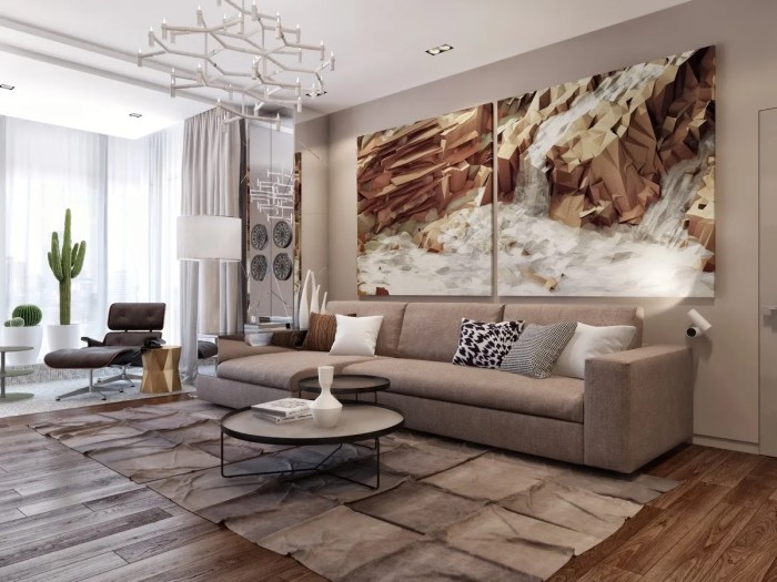 Extra large wall decor for living room