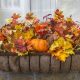 Modern outdoor fall decor