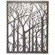 Rod iron outdoor wall decor